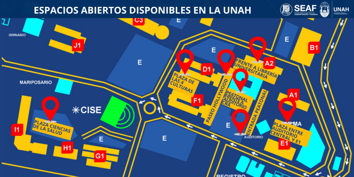 ESPACIOS ABIERTOS DISPONIBLES EN LA UNAH5